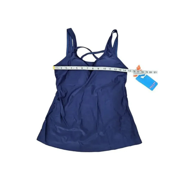 Sun & Sea Blue Swimsuit Size 12 - Picture 8 of 10